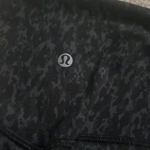 Lululemon Align High-Rise Pant Leggings 25" in Leopard Print Black